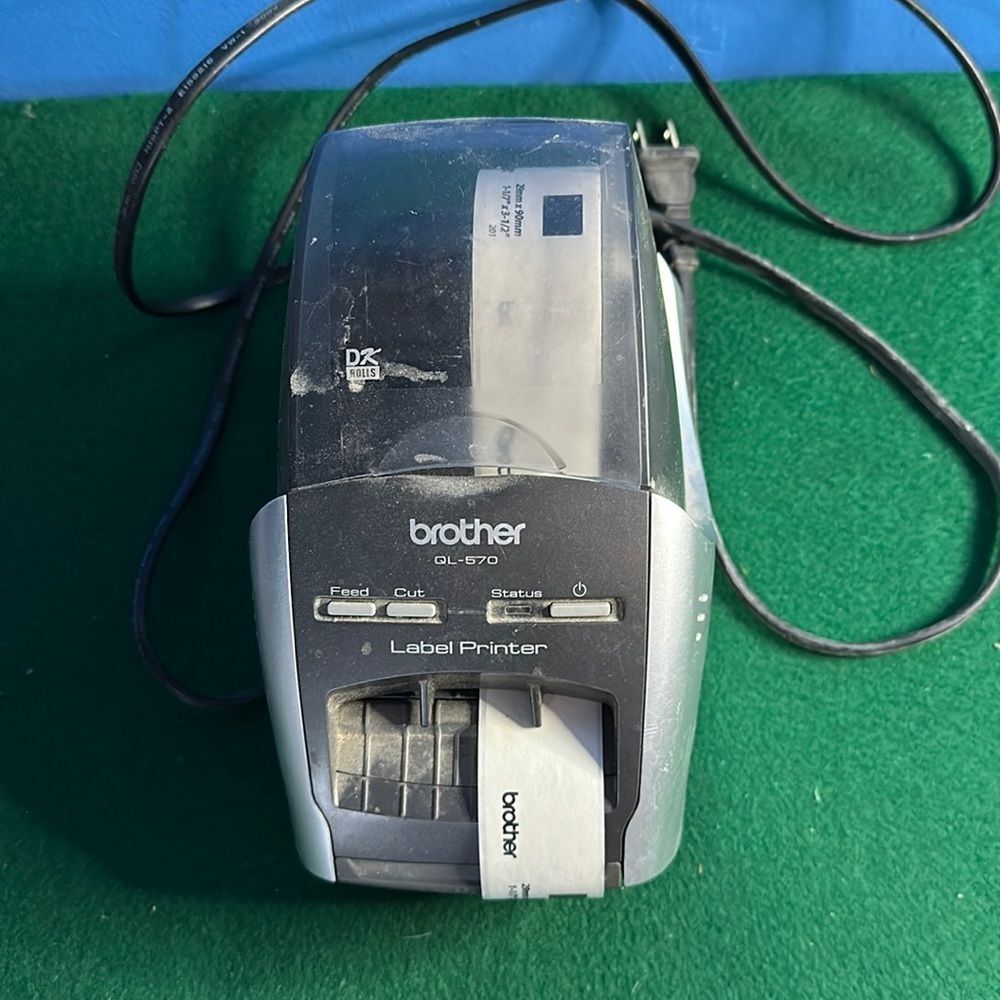 Brother QL-570 Label Printer High-Speed Thermal USB Label Maker